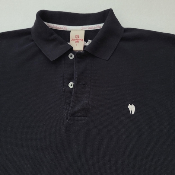 Juan Valdez Cafe Embroidered Polo •flaw• Men's Small Black - Picture 9 of 14